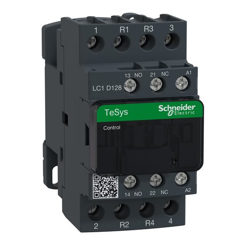 Kontaktor TeSys LC1D128E7 25A 4 qütblü, 2NO+2NC, 48 V AC bobin - Harvesso